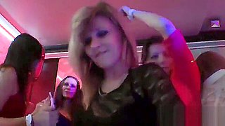 Sexy girls get completely wild and nude at hardcore party