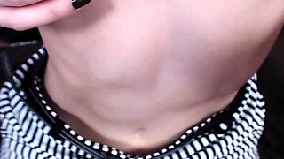 Party teens fingering and licking