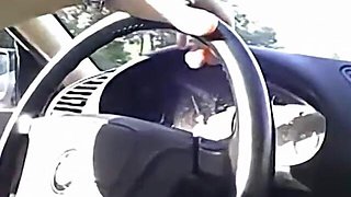 Bettys Wild Ride in the Car