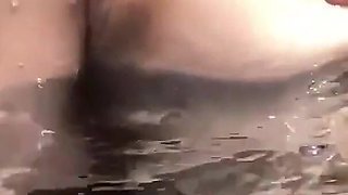 Nake Swimming and Fucking in the Pool