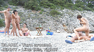 Sex Island Tournament. Semifinal I. Hot Frisbee.