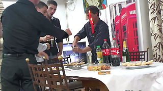 Dinner and amateur group swinger sex with mature ladies