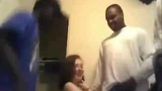 Hottest fledgling multiracial gang-bang for college doll
