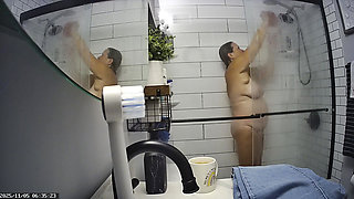Mrs. Joanne Tanner a Real Schoolteacher Exposed in The Shower 11-05-2025