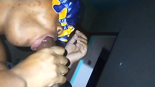 Desi Village Teen Girl Suck Stepfather BBC and Swallow Cum