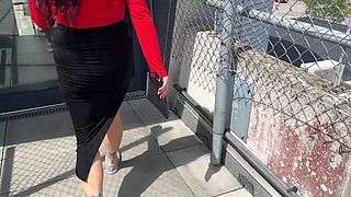 Miaxxx Blowjob at the Airport