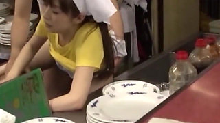 In This Bakery, She Worked Casually, but Then a Colleague Ejaculated on Her Face