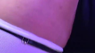 POV Big Mistress Ass Facesitting and Foot Gagging in Short Skirt and White Stockings