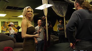 Kenzie Taylor, busty blonde milf, gets fucked hard