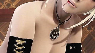 Vampire Blowjob For Big Cock 3D Animation With Cumshot POV