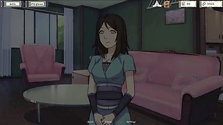 3D animated adventure with amateur wife and her trainer