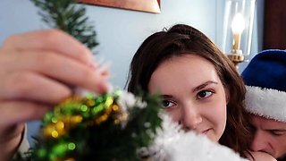 French group sex orgy with a brunette and a blonde
