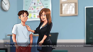 Summertime Saga Gameplay Ep. 2 - Exploring the Town and Meeting New Characters