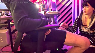 Gina's older stepbrother gives me a lesson in the bedroom