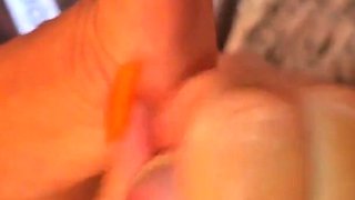 Tanned Stepmom Satisfies Foot Fetishist