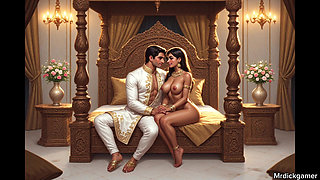 Indian bhabhi with plumber sucking dick and fucking in shower