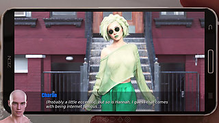 Adored by the Devil #2 - Animated Sex Game - Phone Sexy Times with Muscle Hottie