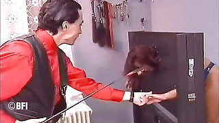 Guy Is Having Fun with His Sex Slaves
