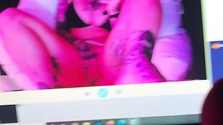 Sexy hottie Anetta Keys enjoys a solo toy masturbation