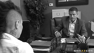 The Right Slut For The Job With Mick Blue, Christy Mack - Brazzers