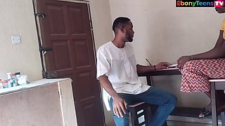 Teen small pussy, fake doctor, milf seduces
