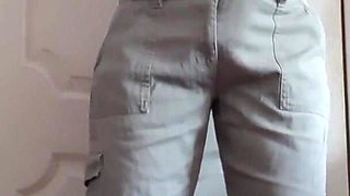 My Horny Secretary with Big Tits Masturbates Pussy