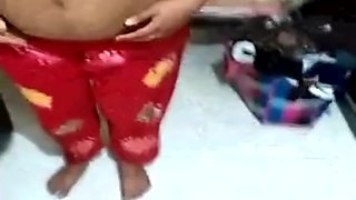 Bbw Indian Housewife On Group Call Stripping For Her Lovers Shaking Her Big Indian Fat Ass