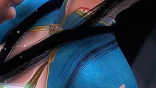 Feng Qing Er Animated and Voluptuous - 3D Animation