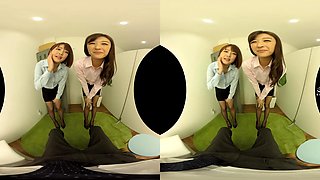 Female Coworkers Playing With New Hire’S Dick; Japanese Office Ladies Threesome Mff Blowjob Big Tits