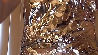 Marissa Vs. Tinfoil - a Silly Bts Scene