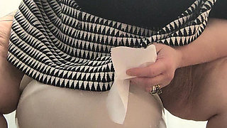 Whores Gotta Piss on the Toilet Floor Especially Your Humongous Dick Yellow Thick