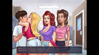 Pregnant teen (18+), hardcore fuck, step sister