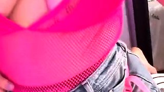 Strapon milf with teen amateur in ffm trio fucked