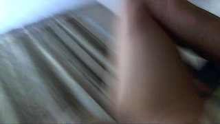 Busty Brunette Horny MILF Riding Huge Fat Dick on the Bed