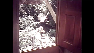 Orgy of Fantastic Vintage Busty Teens with Hairy Pussy Fucked and Cummed in Mouth by Big Cocks