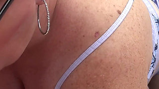 Ashley Ace Takes Care of Logan's Morning Wood