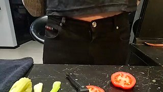 Hardcore Kitchen CBT: Extreme Urethral Torment & Ballbusting with Massive Cock