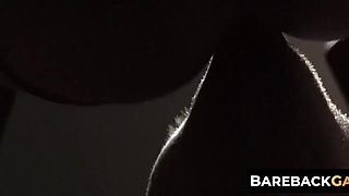 BarebackGayPorno.com - Muscular Jax Thirio relishes Tom Bentleys huge cock up his ass