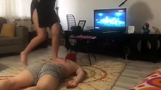 Foot Fetish Dom - Turkish Mistress Trampling And Foot