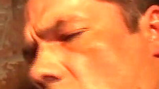 Piss in Mouth Exchange Between Blonde Teen with Small Tits and Amateur Mature Man
