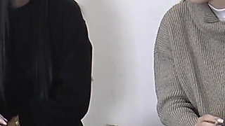 Olga and Natasa Smoking