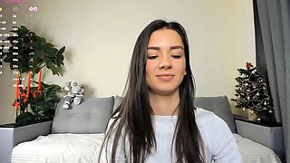 Teen Cute Italian Brunette Solo At