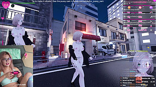 Cute Gamer Girl Hentai Gamer Japanese Game Secret Flasher Manaka