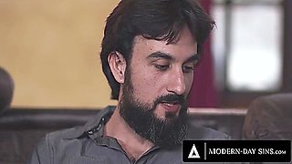 Interracial Swingers Convince Married Friend To Cheat In Bisexual Threesome!