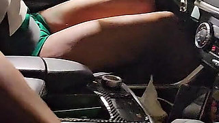 She Takes My Cock in Her Hand While We're Stuck in Traffic on the Highway