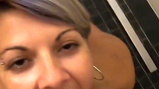 Bathroom Session with Cum and Piss