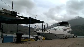 Honey Has Sex in the Cabin of the Boat While on a Private Cruise - Private Porn Sex Videos