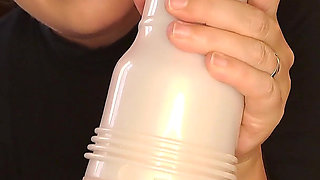 The Only Pussy You'll Fuck Is This Fleshlight