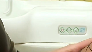 Deep Anal Sex in the Hospital Fucking Big Tits Brunette with Sexy Lingerie
