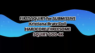 Kristiana Bratz Doll Trained by Matt & Kos in Intense Threesome!